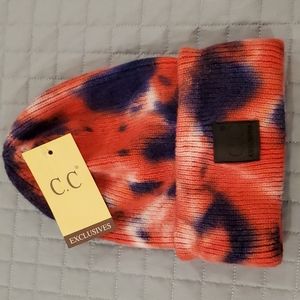 C.C. Tie dye beanie